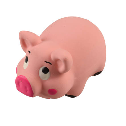 LatexPossu "viaton" 6,5cm pinkki Duvo+ - Koiran vinyyli-, latex- ja valolelut - 028083 - 1