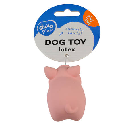 LatexPossu "viaton" 6,5cm pinkki Duvo+ - Koiran vinyyli-, latex- ja valolelut - 028083 - 2