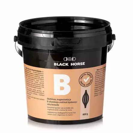 B-vitamiini jauhe Black Horse Fakta - Hevosen kivennäiset ja vitamiinit - 000973 - 3