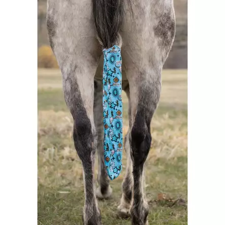 Häntäsuoja lycra Howdy turkoosi Schulz Equine - Hevosen kuljetus ja matkustaminen - 056643 - 1