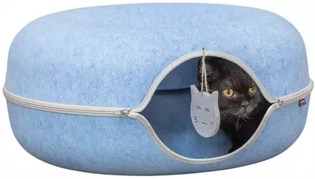 Huopadonitsiluola 60cm sininen Trixie - Kissan pesä-, iglu- ja riippupedit - 057113 - 1
