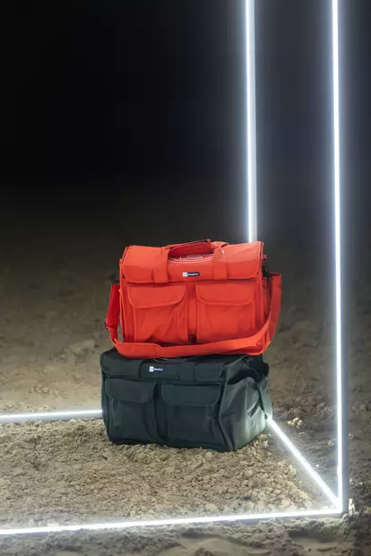 Tarvikelaukku Cube Softshell deep green Eskadron - Hevosen varusteiden kuljetus ja säilytys - 053653 - 2