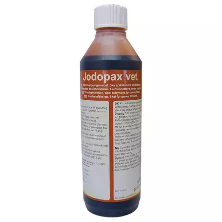 Jodopax VET desinfiointi 500ml Pharmaxin - Kotieläinten haavahoito ja ensiapu - 031103 - 1