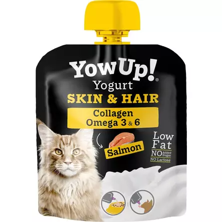 Kissan Jugurtti Skin & Hair lohi 115g YowUp! - Kissan herkut ja makupalat - 058013 - 1