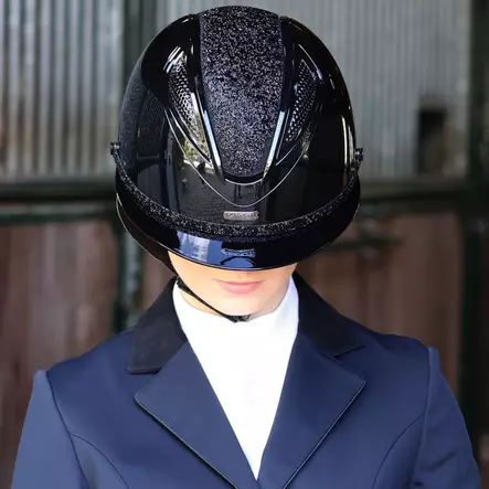 Kypäräkoriste Chrystal navy Lami-cell - Ratsastuskypärät - 054473 - 2