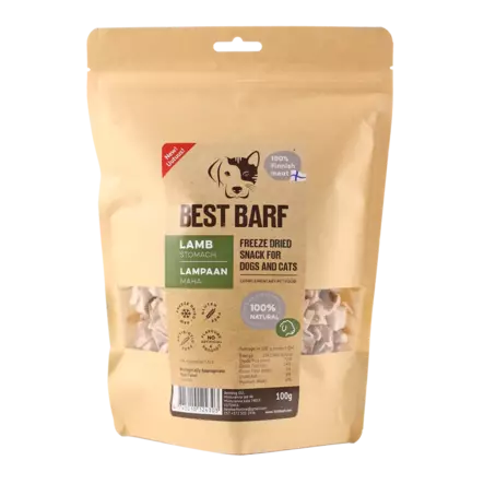 Lampaan Maha 100g Best Barf - Koiran herkut ja makupalat - 046483 - 2
