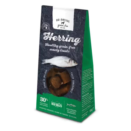 Namipala Herring 100g grain free Go Native - Koiran herkut ja makupalat - 031933 - 1