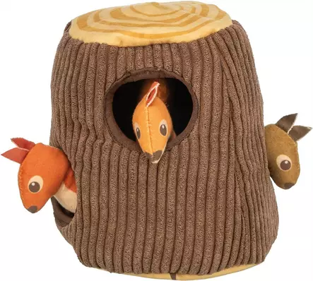Pehmo-oravat puunkannossa 16cm Trixie - Koiran pehmolelut - 057993 - 1