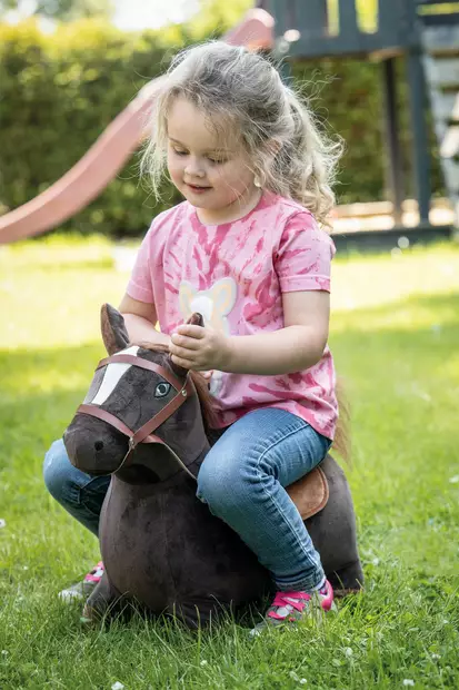 Pomppuhevonen Jumping Horse tummanruskea HKM-sports - Ratsastajan asusteet - 055793 - 2