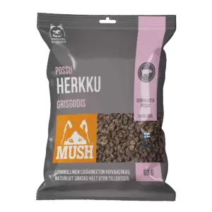 Possu Herkku 80g MUSH - Koiran herkut ja makupalat - 059973 - 1