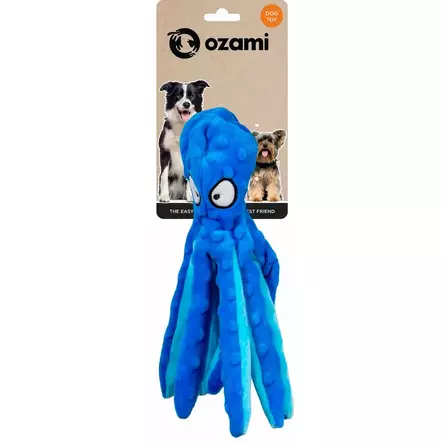 Rapinamustekala Octopus 33cm sininen OZami - Koiran pehmolelut - 054923 - 1