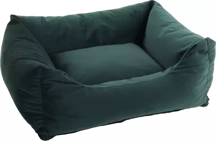 Reunapeti Elena Rectangle 80x67x22cm vihreä Flamingo - Koiran reunalliset pedit - 057473 - 1