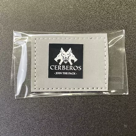 Rintaheijastin valjaisiin 6,5x5cm Cerberos - Koiran valjaiden lisäosat ja tarvikkeet - 059043 - 2