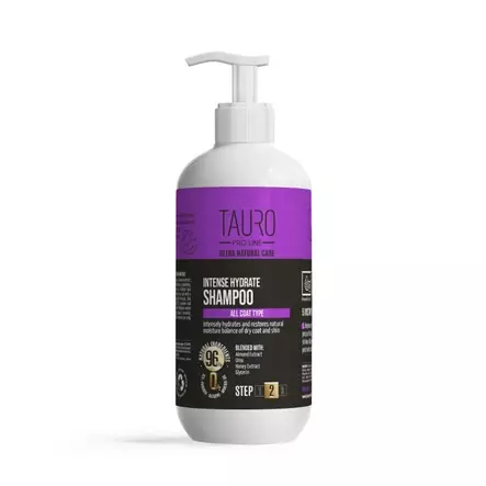 Shampoo Intense Hydrate 400ml Ultra Natural Care Tauro Pro Line - Koiran shampoot - 053633 - 1