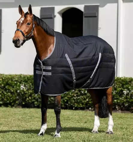 Talliloimi Rambo 1000D 100g Black/Thunderstorm Grey & Silver Horseware - Hevosen toppatalliloimet - 059563 - 1