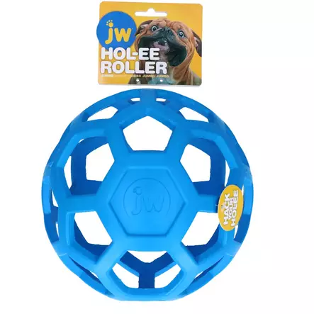 Verkkopallo Hol-ee Roller Jumbo 19cm JW - Koiran pallot ja heittolelut - 017093 - 1