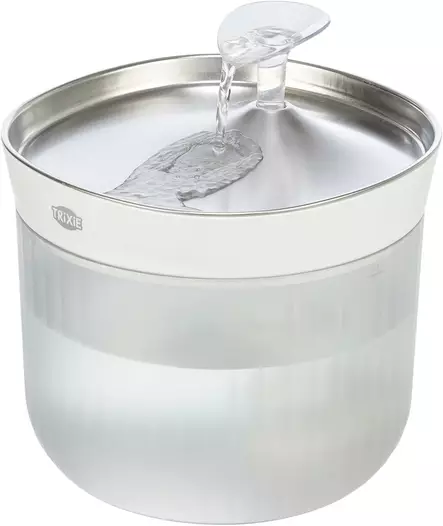 Vesiautomaatti Aqua Clear 2,5L valkoinen Trixie - Koiran ruokinta- ja vesiautomaatit - 060253 - 1