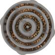 Ahmimisenestokuppi L 28cm harmaa Slo-Bowl Fun Feeder Outward Hound - Aktivoivat ja ahmimisenesto ruokakupit - 038693 - 1