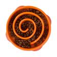 Fun Feeder Slo-Bowl S 20,5x5cm oranssi Outward Hound - Aktivoivat ja ahmimisenesto ruokakupit - 039003 - 1