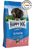 Junior Salmon Potato Sensible Happy Dog - Kuivaruoat pennuille ja kasvatukseen - 028003 - 2