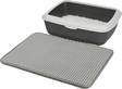 Kissanvessan edusmatto 40x70cm EVA harmaa Trixie - Kissanvessan edusmatot - 036803 - 1