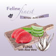 Kitten Tonnikala Aloe Vera 85g hyytelö Feline Finest Porta21 - Kissanpennun säilykkeet ja kasvatusruoat - 037533 - 3
