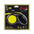 NEON S 5m max 15kg nauha keltainen Flexi - Koiran kelataluttimet - 004573 - 2
