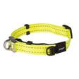 Nylonpanta Safety Collar joustavalla turvalukolla neonkeltainen Rogz - Koiran erikoispannat - 012083 - 1