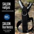 Säätövaljas Salon musta FinNero - Koiran Y-valjaat - 005633 - 4