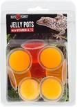 Vitamiinihyytelö Jelly Pots 8x16g mansikka/mango/banaani/meloni ReptiPlanet - Matelijoiden ruokinta ja lisäravinteet - 023493 - 1
