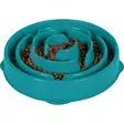 Ahmimisenestokuppi L 28cm turkoosi Slo-Bowl Fun Feeder Outward Hound - Aktivoivat ja ahmimisenesto ruokakupit - 016133 - 1