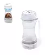Vesi- ja ruokapullo Combo 330ml + 280ml kirkas Doggyroller - Koiranruoan säilytys ja annostelu - 057173 - 2