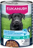 Dog Kana Taimen Bataatti 400g säilyke Eukanuba - Koiran säilykkeet aikuisille koirille - 055233 - 1