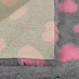 Foxy Fur alusta harmaa Pinkki Sydän - Koiran alustat ja matot - 050293 - 2