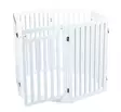 Lemmikkiportti MDF 4-os 60-160x81cm valkoinen Trixie - Koiraportit - 056093 - 4