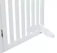 Lemmikkiportti MDF 4-os 60-160x81cm valkoinen Trixie - Koiraportit - 056093 - 10