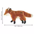 Pehmokettu Wild Low Stufffox 40,5cm KONG - Koiran pehmolelut - 050463 - 3