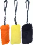 Plyyshipatukka Fauxtra Chaser joustokahvalla 55x12cm värimix Flamingo - Koiran pehmolelut - 055503 - 1