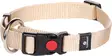 Säädettävä panta pistolukolla Ziggi nylon beige Flamingo - Koiran pika- ja pistolukkopannat - 057663 - 1