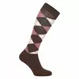 Sukat Argyle mocca-mauve HV Polo - Ratsastajan asusteet - 048763 - 1