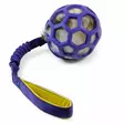 Vetolelu Hol-EE Roller lampaankarvapallolla sekä joustokahvalla Zayma - Koiran erikoislelut - 055753 - 1