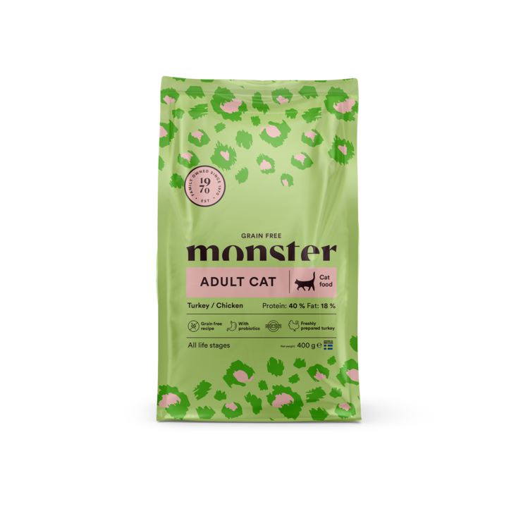 Adult Grain Free chicken / turkey monster cat - Kissan kuivaruoat aikuisille kissoille - 030513 - 1