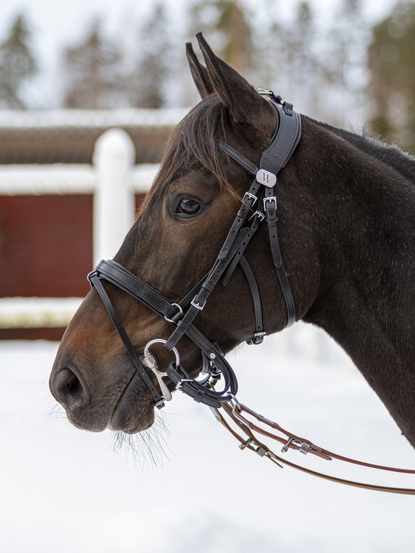 Ajosuitset Balance Full musta Wahlsten - Ravurin suitset ja turpahihnat - 029603 - 1