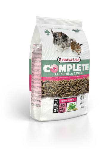 Chinchilla & Degu täysrehupelletti Complete Versele-Laga - Chinchillan ja Degun ruoka - 004933 - 1