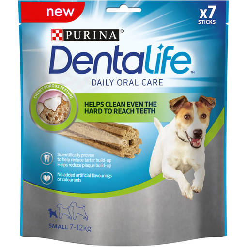 Dentalife Small 7-12kg 7kpl 115g Purina - Koiran herkut ja makupalat - 001503 - 1