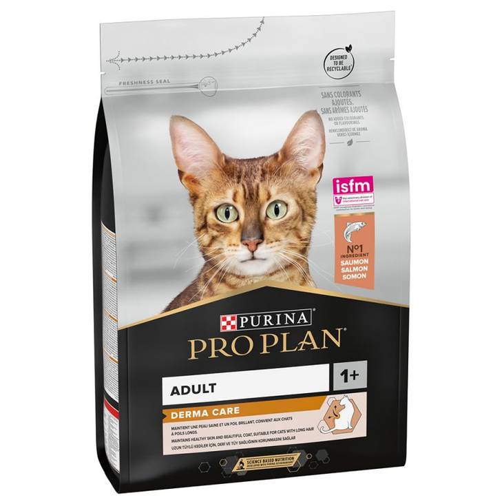 Derma Care Salmon 3kg cat adult 1+ Pro Plan - Kissan kuivaruoat aikuisille kissoille - 011433 - 2
