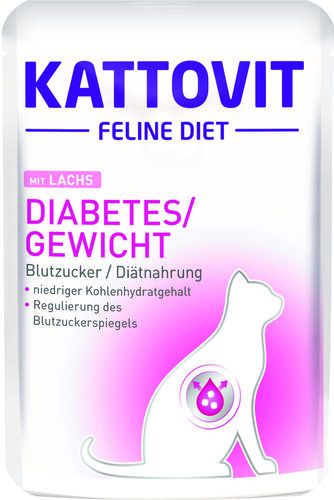 Diabetes/ylipaino lohi 85g pss Kattovit - Kissan erikoisruokavalio säilykkeet - 011833 - 1
