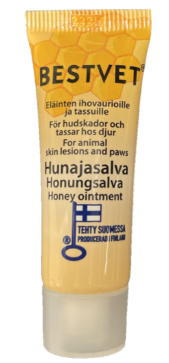 Hunajasalva 10ml Bestvet - Koiran ihon ja haavan hoito - 034173 - 1