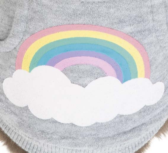 Huppari Rainbow Falls harmaa Trixie - Koiran paidat ja neuleet - 028053 - 1