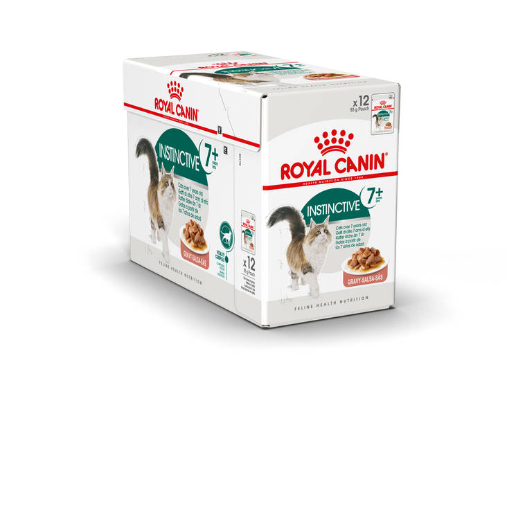 Instinctive 7+ Gravy 12x85g kastike Royal Canin - Ikääntyvien kissojen säilykkeet - 000603 - 1